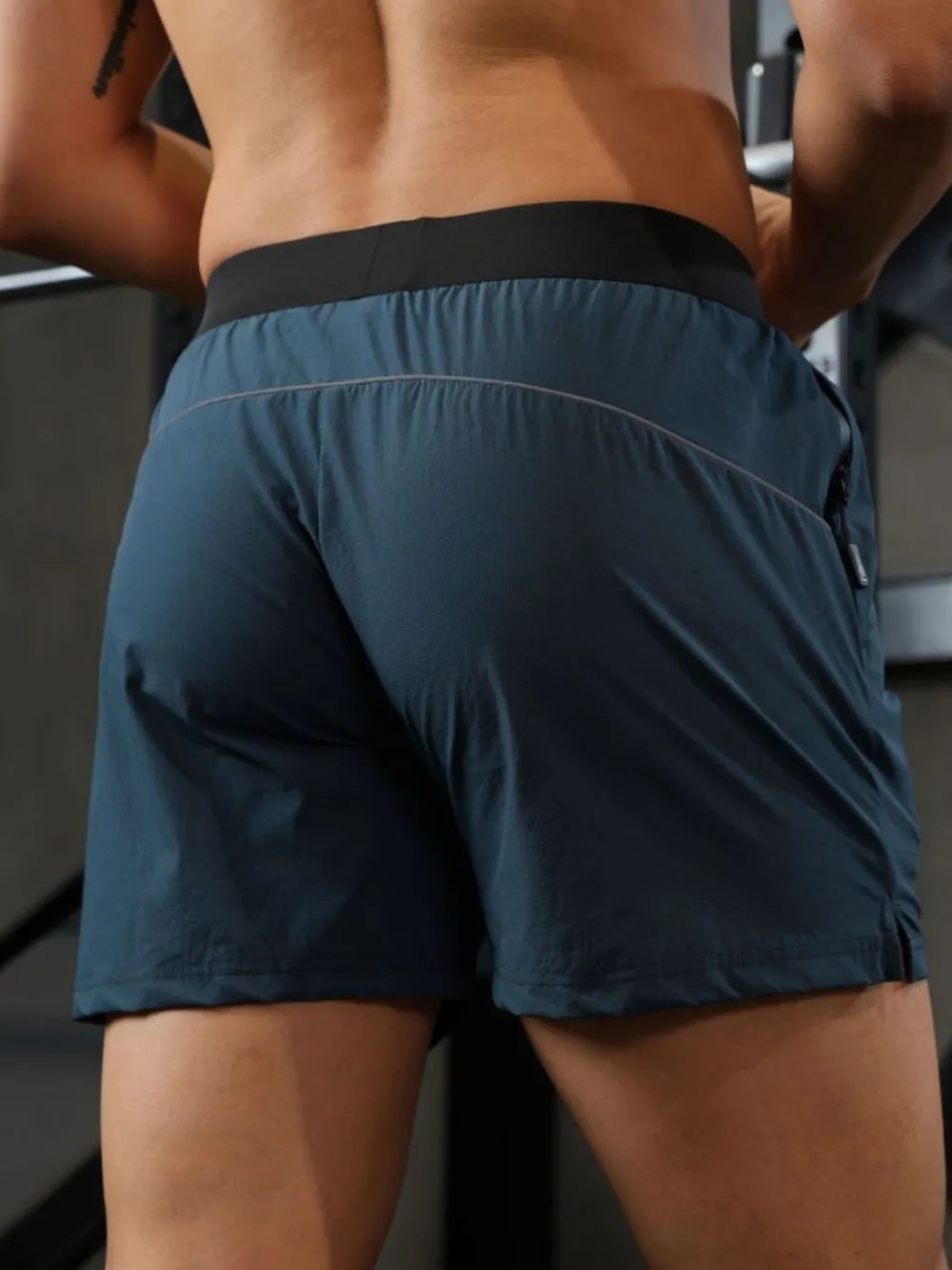Men's Plus Size Elastic Waist Shorts