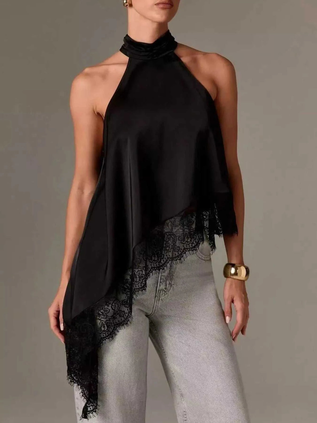 Lace Trim Sleeveless Top 100100886343883 33 Affordable Fashion Under $100 Jerry's Apparel 