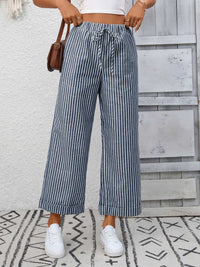Striped Wide Leg Pants 100100886278692 32 Affordable Fashion Under $100 Jerry's Apparel 