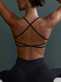 Seamless Cross-Waist Cami and Leggings Active Set 101006925782372 109 Comfortable Weekend Sets Jerry's Apparel 