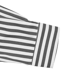 Striped Oversized Button-Up Shirt 100100354131470 50 Affordable Fashion Under $100 Jerry's Apparel 
