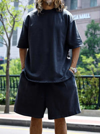 Men's Full Size Relaxed Fit T-Shirt & Shorts Set Plus Size 100400599676410 39 Affordable Fashion Under $100 Jerry's Apparel 