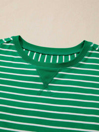Striped Short Sleeve Relaxed-Fit T-Shirt 100100681651130 29 Affordable Fashion Under $100 Jerry's Apparel 