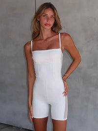 Perfee Square Neck Spaghetti Strap Romper 100100492441566 28 Affordable Fashion Under $100 Jerry's Apparel 