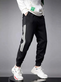 Men's Side Striped Drawstring Joggers 100400454027412 98 Affordable Fashion Under $100 Jerry's Apparel 