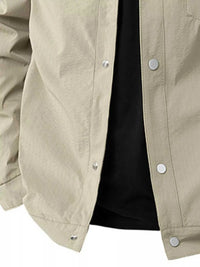 Men's Plus Size Lightweight Snap-Down Jacket 100400025740346 79 Affordable Fashion Under $100 Jerry's Apparel 