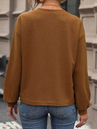 Perfee V-Neck Long Sleeve Top 100100767981817 36 Affordable Fashion Under $100 Jerry's Apparel 