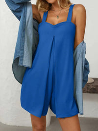 Mandy Sweetheart Neck Wide Strap Romper with Pockets 100100323171551 26 Affordable Fashion Under $100 Jerry's Apparel 