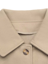 Collared Neck Button Up Jacket 100100656616397 47 Affordable Fashion Under $100 Jerry's Apparel 
