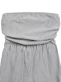 Striped Strapless Wide Leg Jumpsuit 100100424719142 40 Affordable Fashion Under $100 Jerry's Apparel 