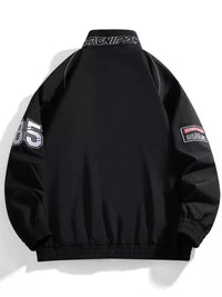 Men's Racing-Inspired Zip Up Bomber Jacket 100400808358281 75 Affordable Fashion Under $100 Jerry's Apparel 