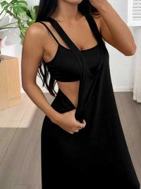 Scoop Neck Cami and Maxi Dress Set 100100537904163 34 Affordable Fashion Under $100 Jerry's Apparel 