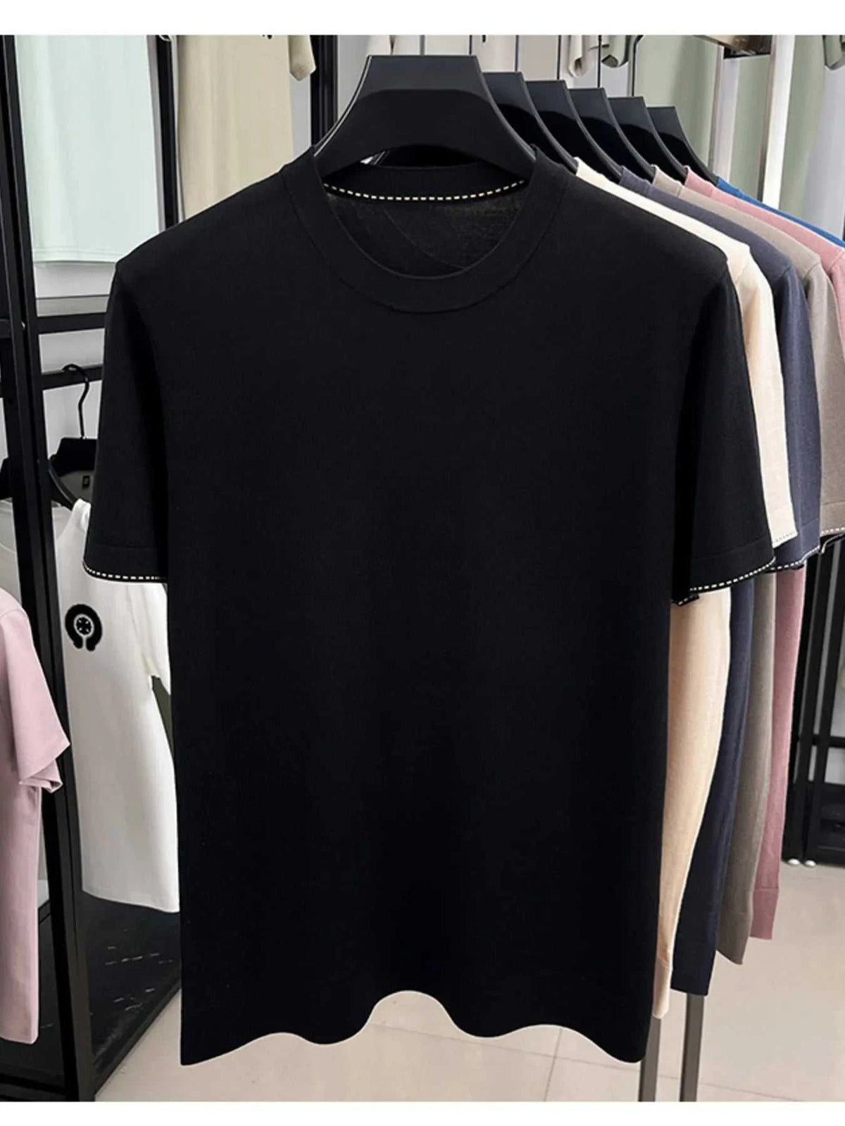 Men's Full Size Short Sleeve Crew Neck T-Shirt Plus Size 100400118714814 90 Affordable Fashion Under $100 Jerry's Apparel 