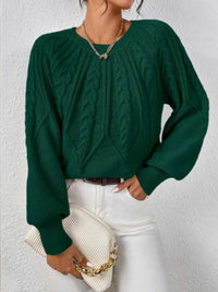 Cable Knit Long Sleeve Sweater 100100200217752 36 Affordable Fashion Under $100 Jerry's Apparel 