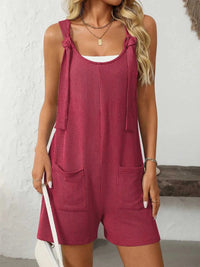 Mandy Texture Adjustable Strap Overalls with Pockets 100100447055928 27 Affordable Fashion Under $100 Jerry's Apparel 