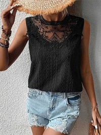 Lace Eyelet Sleeveless Top 100100054601277 29 Affordable Fashion Under $100 Jerry's Apparel 