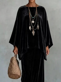 Full Size Asymmetrical Top and Wide Leg Pants Set Plus Size 101001927528588 54 Affordable Fashion Under $100 Jerry's Apparel 