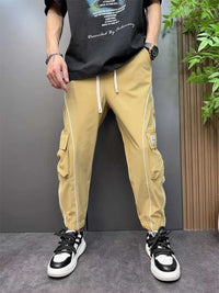 Men's Plus Size Stripe Cargo Joggers 100400722015234 46 Affordable Fashion Under $100 Jerry's Apparel 