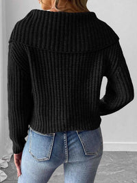 Contrast Bow Long Sleeve Sweater 101002743266724 37 Affordable Fashion Under $100 Jerry's Apparel 