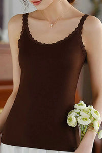 Lace Trim Scoop Neck Cami Top 100100995481321 12 Affordable Fashion Under $100 Jerry's Apparel 