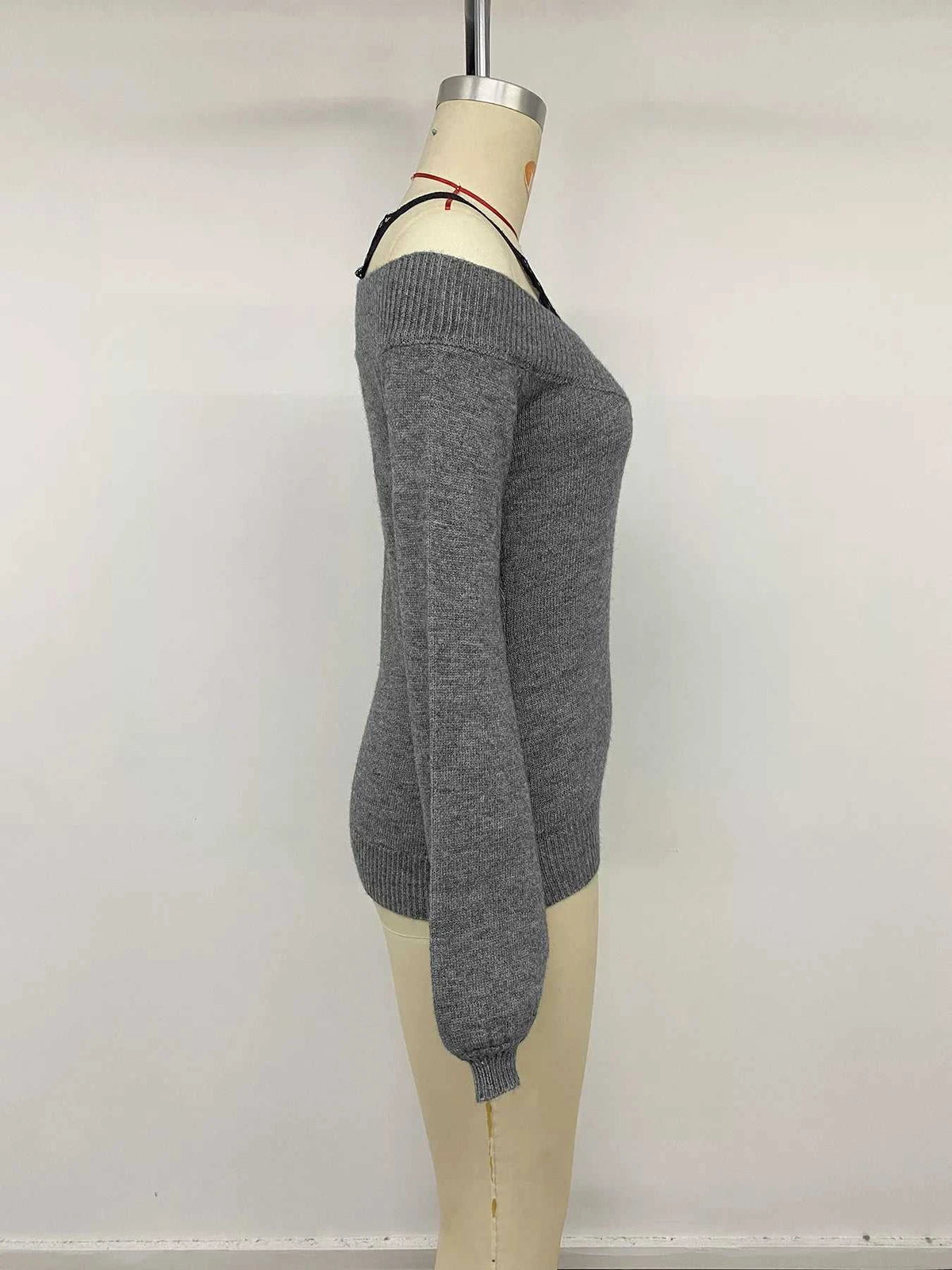 Off-Shoulder Lace Trim Sweater 100100123351801 43 Affordable Fashion Under $100 Jerry's Apparel 