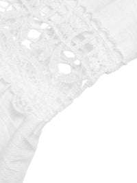 Lace Trim Wide Leg Jumpsuit 100100601464606 40 Affordable Fashion Under $100 Jerry's Apparel 
