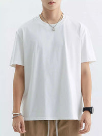 Men's Plus Size Casual Crew Neck T-Shirt 100400581659908 45 Affordable Fashion Under $100 Jerry's Apparel 