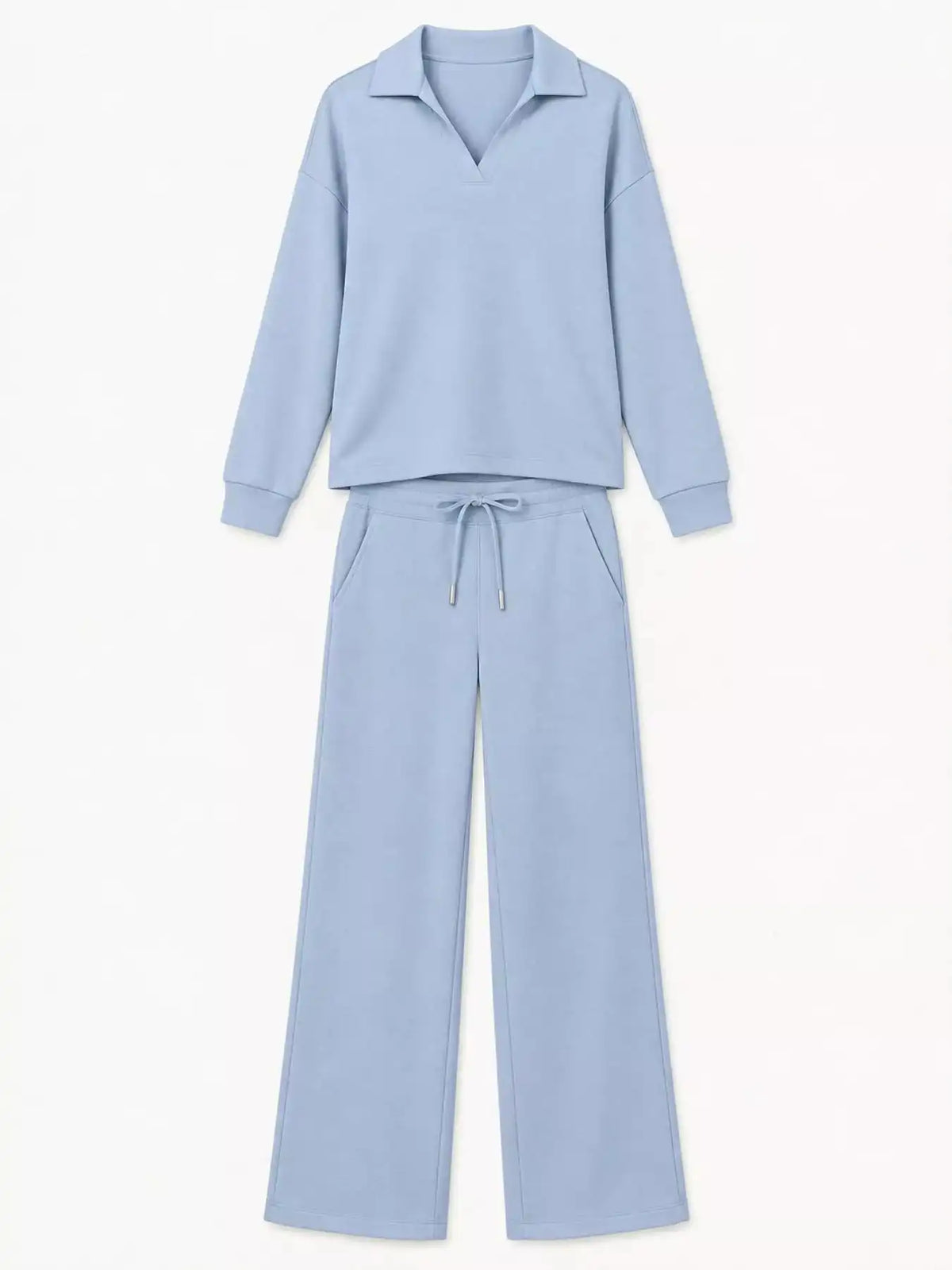 Dropped Shoulder Top and Pants Set 101001926020102 36 Gifts for Her Jerry's Apparel 