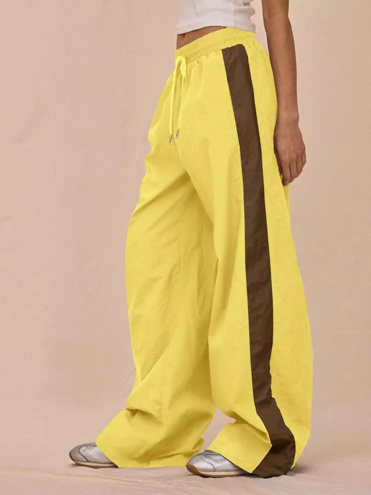 Color-Block Tracksuit and Wide-Leg Pants Set 100100146894386 85 Affordable Fashion Under $100 Jerry's Apparel 