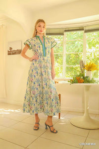 Umgee Mix Floral Midi Dress 100100185751689 62 Affordable Fashion Under $100 Jerry's Apparel 