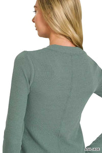 Zenana Double Knit Snap Button Shirts 100100148861032 28 Affordable Fashion Under $100 Jerry's Apparel 