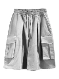 Men's Full Size Cargo Shorts with Drawstring Waist Plus Size 100400558150756 44 Affordable Fashion Under $100 Jerry's Apparel 