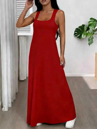 Scoop Neck Cami and Maxi Dress Set 100100537904163 34 Affordable Fashion Under $100 Jerry's Apparel 