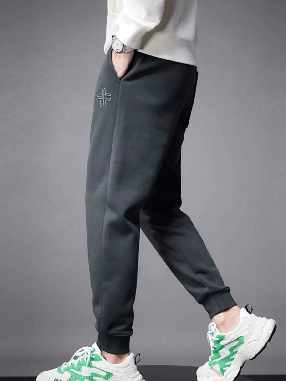 Men's Drawstring Joggers with Pockets 100400105051453 98 Affordable Fashion Under $100 Jerry's Apparel 