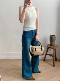 Lace Round Neck Long Sleeve Top 100100846416323 30 Affordable Fashion Under $100 Jerry's Apparel 