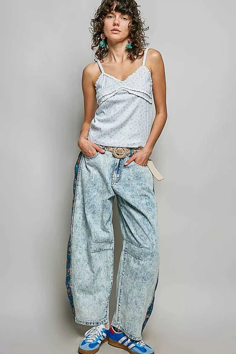 POL Floral Printed Lightweight Ribbed Knit Cami 100100550501583 43 Affordable Fashion Under $100 Jerry's Apparel 