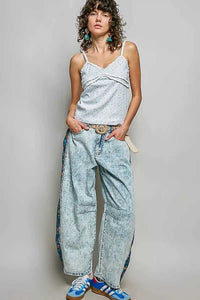 POL Floral Printed Lightweight Ribbed Knit Cami 100100550501583 43 Affordable Fashion Under $100 Jerry's Apparel 