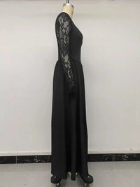 Square Neck Sheer Sleeve Maxi Dress 100100910283369 39 Affordable Fashion Under $100 Jerry's Apparel 