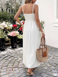 Lace V-Neck Flowy Maxi Dress 100100408001813 45 Affordable Fashion Under $100 Jerry's Apparel 