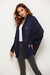 Angel Wings Open Front Batwing Sleeve Cardigan