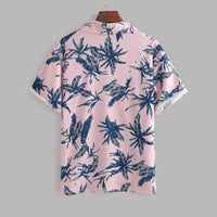 Men's Full Size Tropical Print Hawaiian Style Top and Shorts Set Plus Size 100400809826096 35 Gifts for Him Jerry's Apparel 