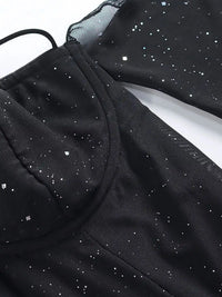 Glitter Mini Dress with Sleeves 100100312869238 64 Gifts for Her Jerry's Apparel 