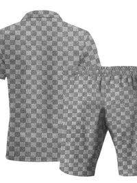 Men's Full Size Quarter Zip Short Sleeve Top and Shorts Set Plus Size 100400657045189 43 Affordable Fashion Under $100 Jerry's Apparel 