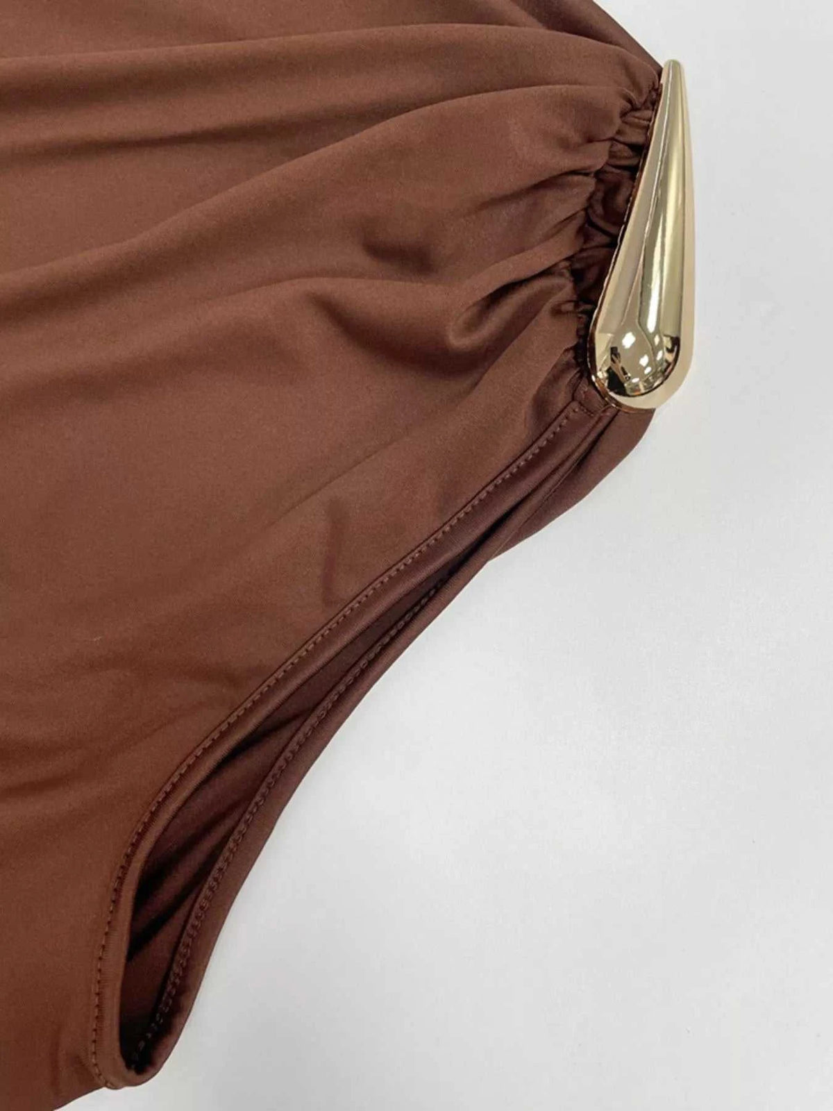 Draped Sleeveless Bodycon Maxi Dress with Metal Decorative 100100688722473 34 Affordable Fashion Under $100 Jerry's Apparel 