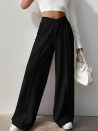 Wide Leg High Waist Pants 100100422231982 34 Affordable Fashion Under $100 Jerry's Apparel 