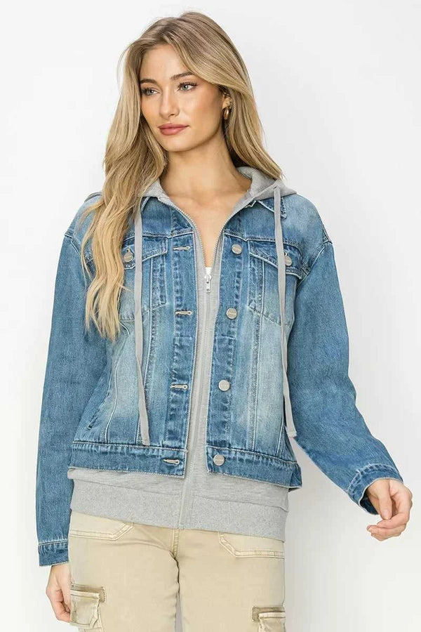 RISEN Oversized Hoodie Jacket 100100776321807 73 Affordable Fashion Under $100 Jerry's Apparel 