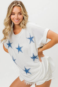 BiBi Fourth Of July Terry T-Shirt