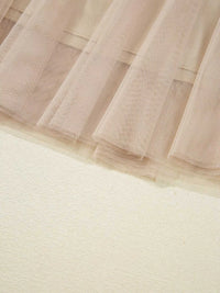 Tulle Mesh Overlay Flared Midi Skirt 100100431711620 39 Gifts for Her Jerry's Apparel 