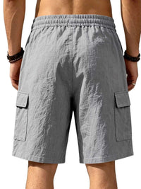 Men's Plus Size Casual Cargo Shorts with Drawstring Waist 100400477807470 36 Affordable Fashion Under $100 Jerry's Apparel 