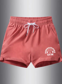 Men's Plus Size Drawstring Shorts